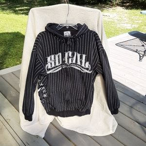 Mens So Cal zip up jacket size large